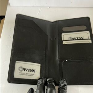 Black Leather Men's Wallet